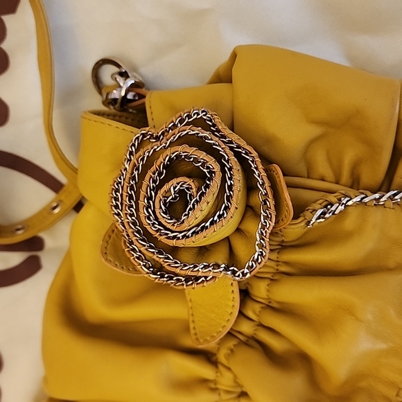 Junior Drake Butter Soft Leather Satchel Shoulder Bag Purse Tan Camel Brown - Picture 2 of 6